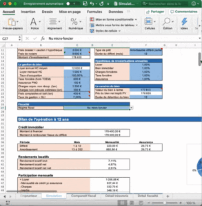 Simulateur Rendement Locatif : Le Fichier Excel | Invest'Aide